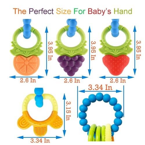 Yiyee Baby Teething Toys - 4 Pcs