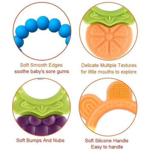 Yiyee Baby Teething Toys - 4 Pcs