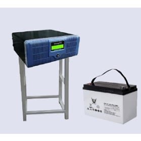 1000w Inverter, Solar, Panel Battery Bundle