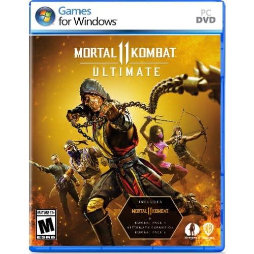 Mortal Kombat 11 - Ultimate Edition PC Game DVD Disks + Free Gifts