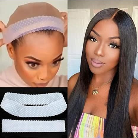 1 Wig Grip Band Transparent Silicone Wig Band Comfortable.
