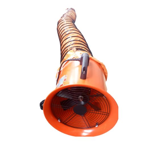 SIMBROM - 12 Inch 300mm  Industrial Portable Axial Fan Ventilation Exhaust Fan Ducted Fan Sht-30