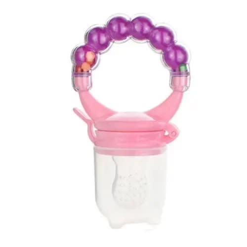 Baby Fruit Bell Silicone Pacifier