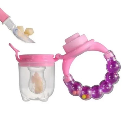 Baby Fruit Bell Silicone Pacifier
