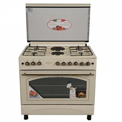 4 Gas And 2 Electric Cooker - 60x90cm - Rpg6942cc