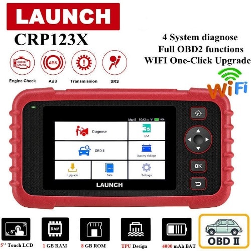 Crp123x Obdii Cars Scanner Engine Abs Srs Transmission