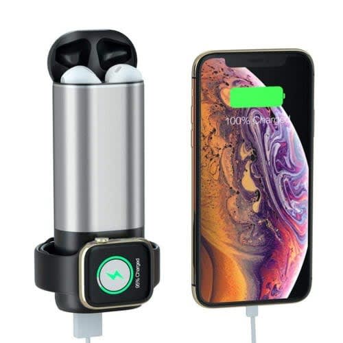 3-in-1 Wireless Ear Pods Charging Case Power Bank