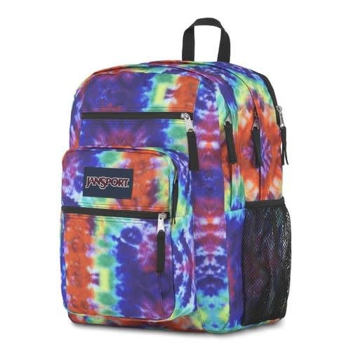 Hippie Days Student Backpack - Red/multicolor