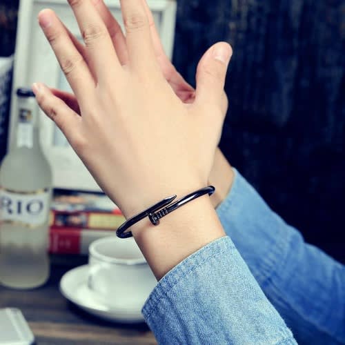 Nail Bracelet - Black