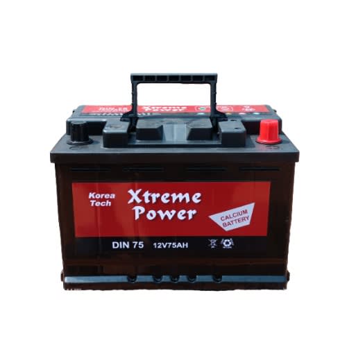 Automotive Car Battery - 75ah - 12 Volts