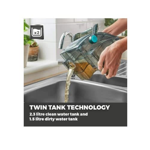 Tcw5 Aquajetplus Carpet Washer With Allergen Removal - 500W