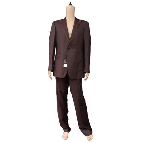 Italian Suit And Pant - Chocolate