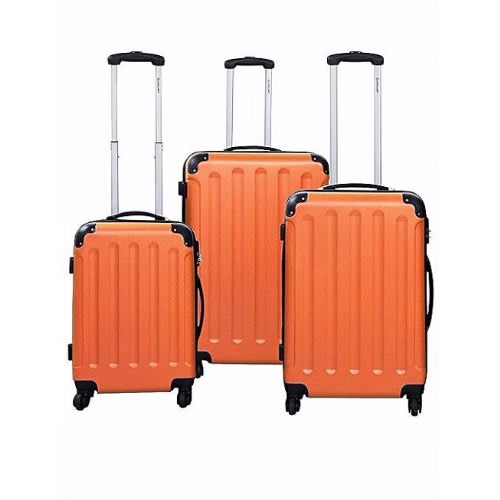3 Set Travel Luggage boxes  - Orange
