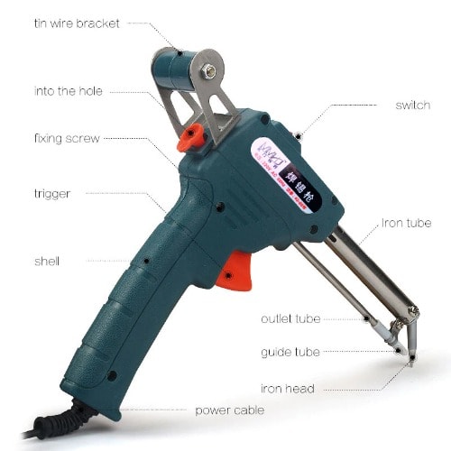 60w Automatic Electric Soldering Iron With Soldering Gun Style