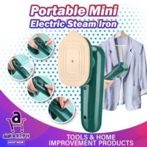 Mini Electric Steam Travel Iron - 30w - 100ml