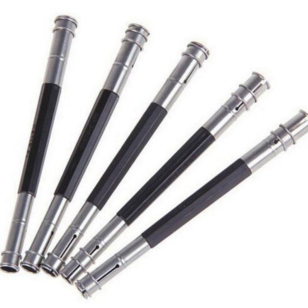 Double Head Art Pencil Lengthening Lengthened Pencil Extender Holder-Black-One Size