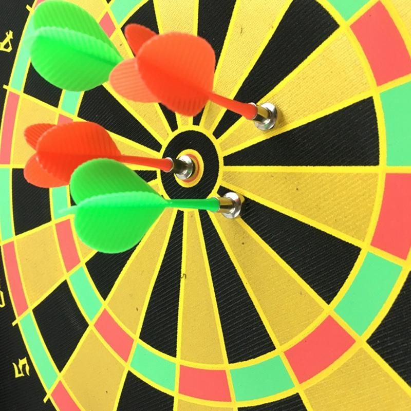 17 Inches Magnetic Dart Board Darts Suit Double Safety Game