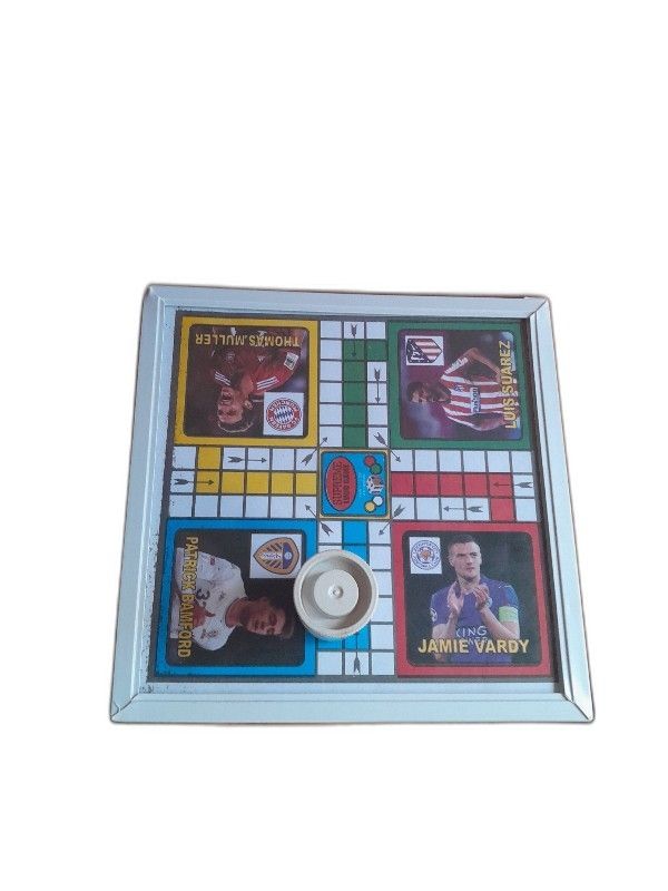 Unbreakable Portable Family And Friends Glass Ludo Game