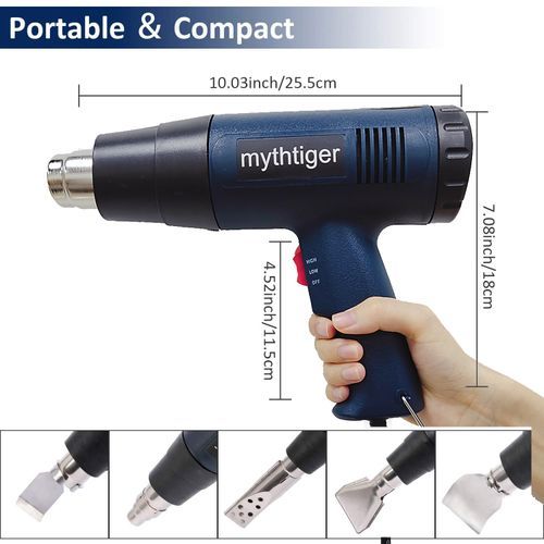 Ship From ES RU Heat Gun Power 2000W With Hot Air Gun
