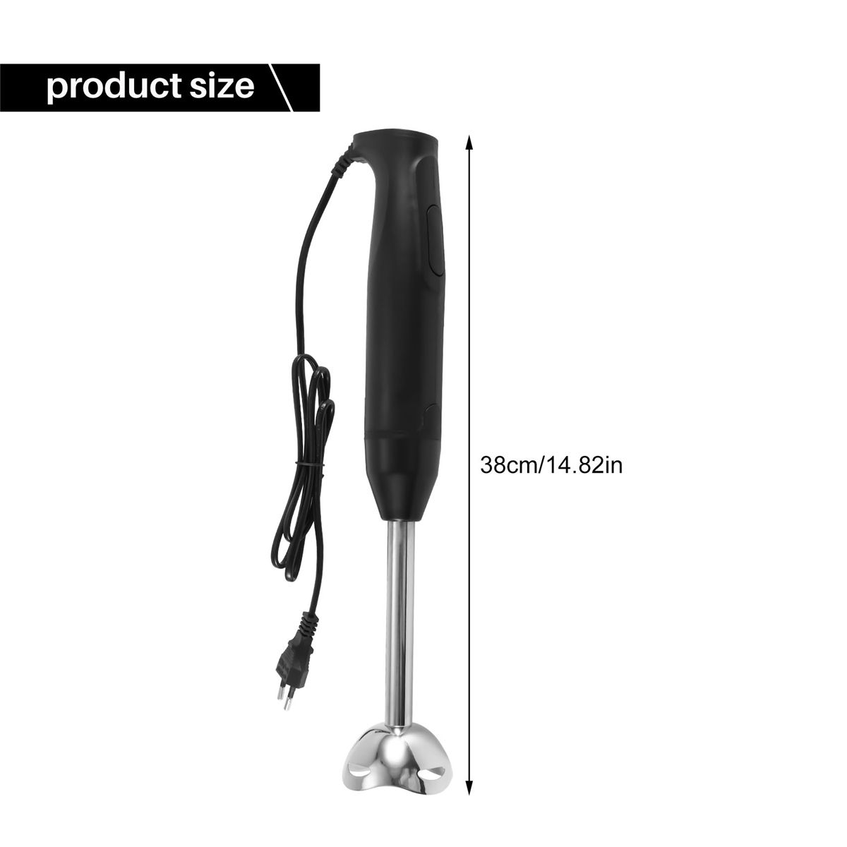 Immersion Hand Stick Blender Electric Food Vegetable Grinder