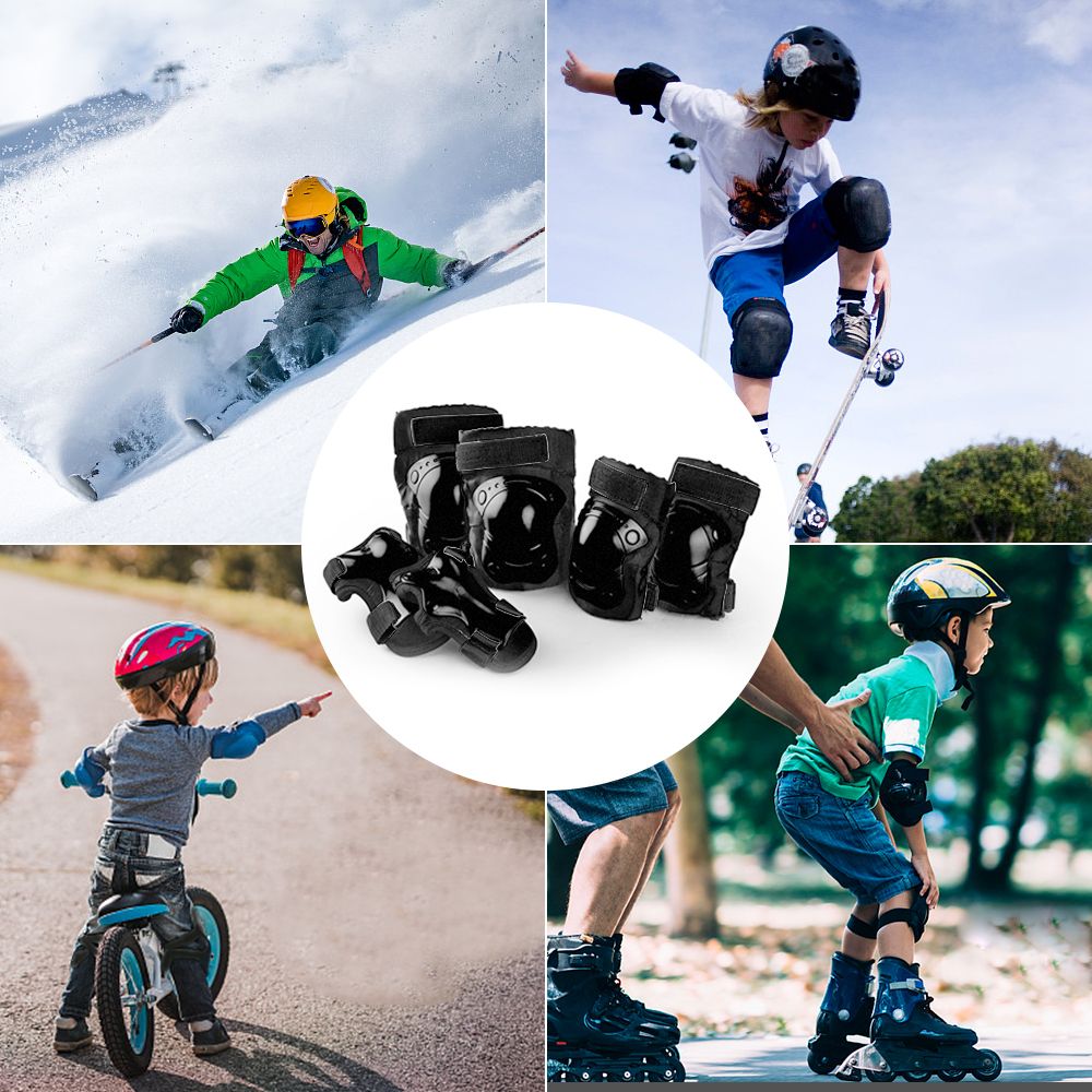 Knee Pads Set 6 In 1 Protector Kit Knee Pads Elbow Pads