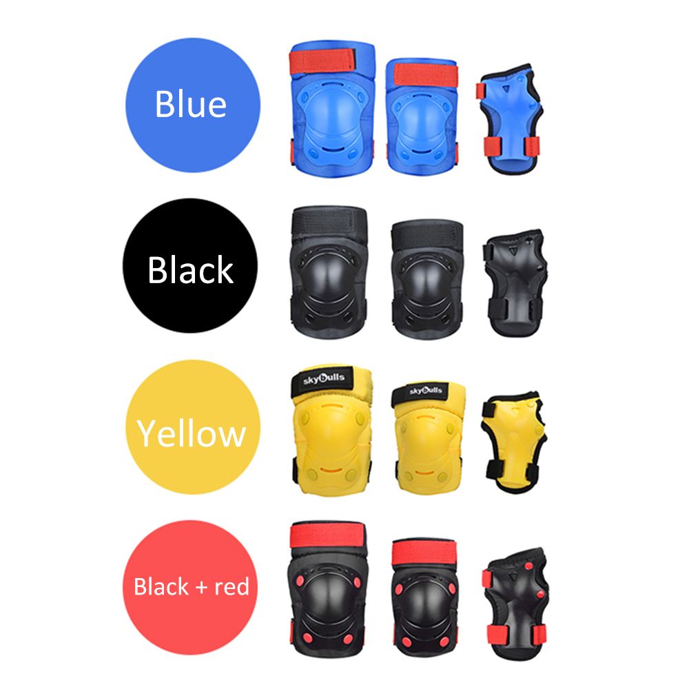 Knee Pads Set 6 In 1 Protector Kit Knee Pads Elbow Pads