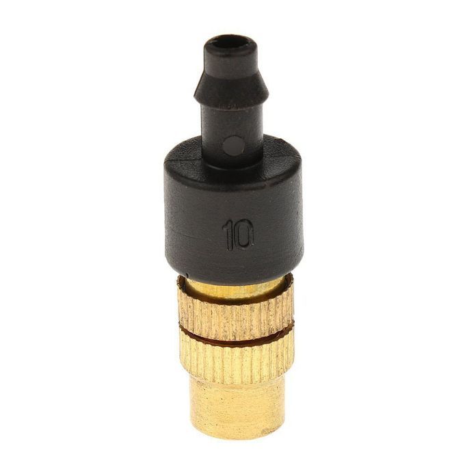25 Pcs Adjustable Sprayer Brass Atomizing Nozzle