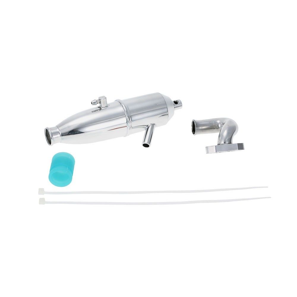 BQ002 Aluminum Upgrade Exhaust Pipe For 1/10 HSP Nitro Car