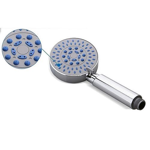 5-Way Setting Sprayer Chrome ABS Durable Bathroom Hand Held Message Shower Head 100% New Fresh Material Adjustable Water Saving Rainfall Hand Shower Sprayer