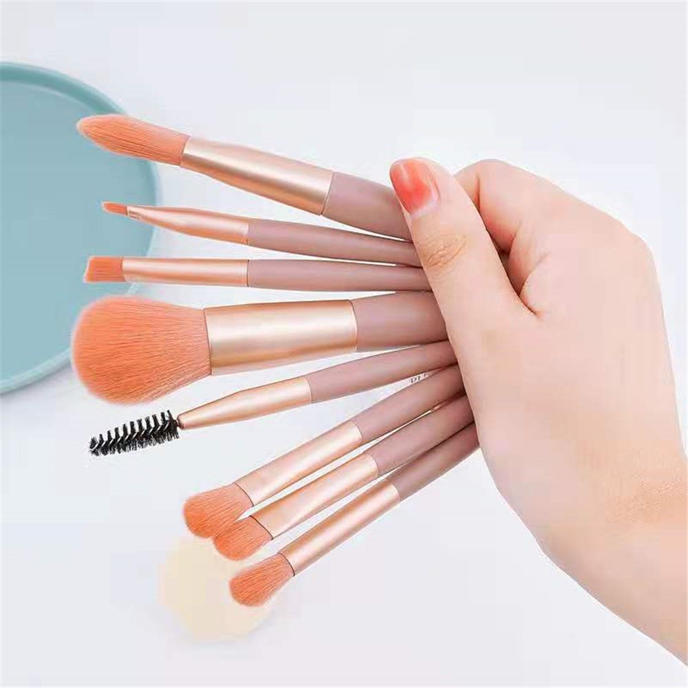 Bamboo Make Up Brush Set (8 Pieces Set)