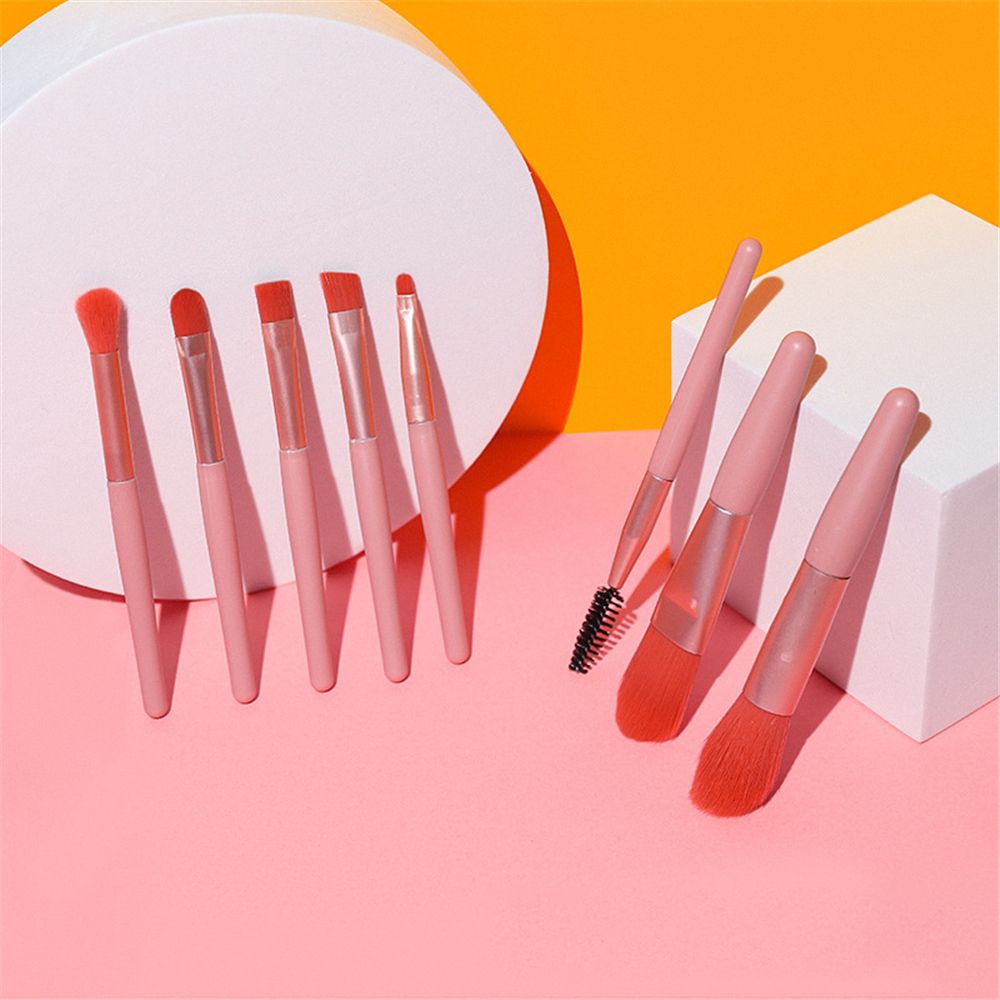 Bamboo Make Up Brush Set (8 Pieces Set)