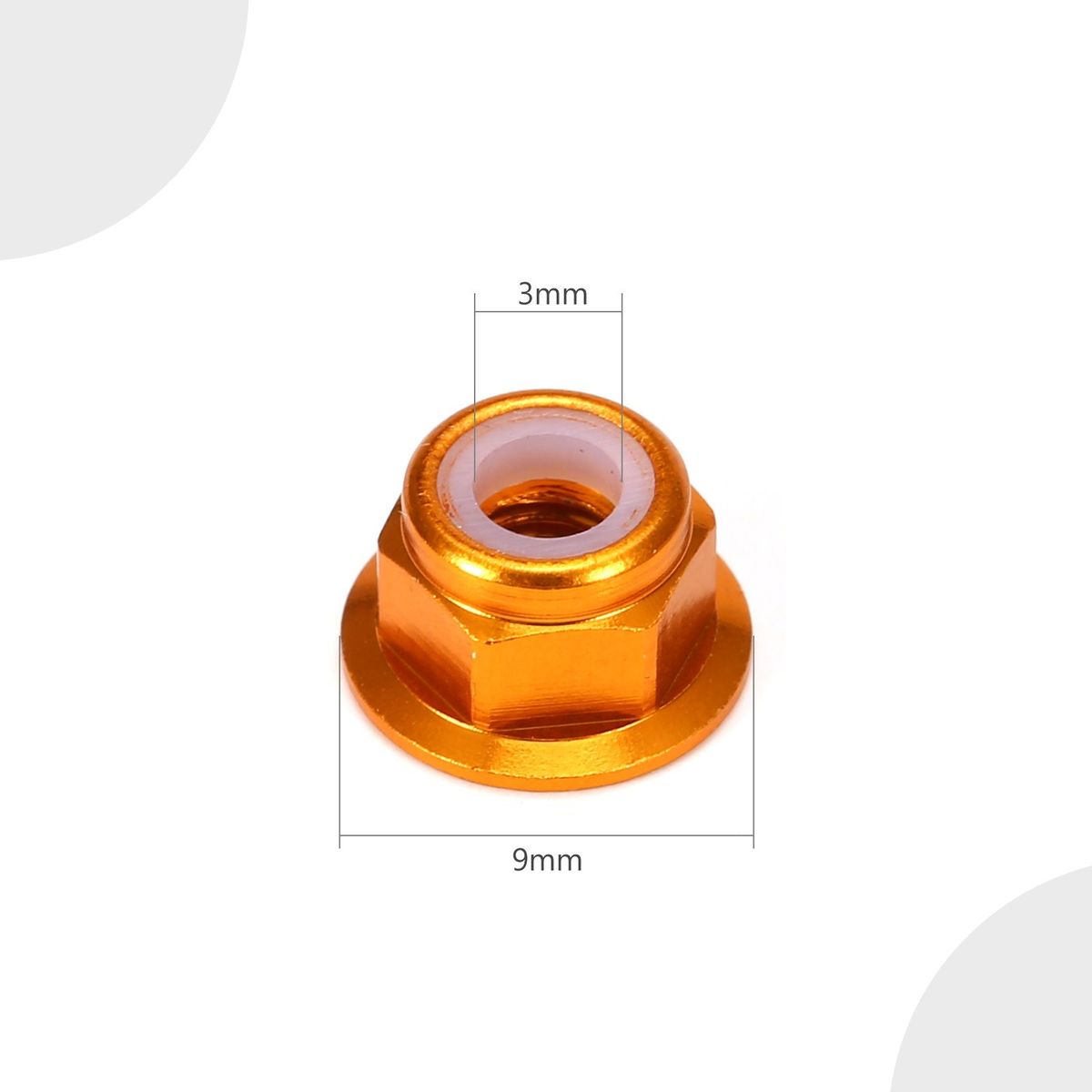 For Wltoys 104001 RC Car Aluminum Alloy Screw Nut 1/10 RC
