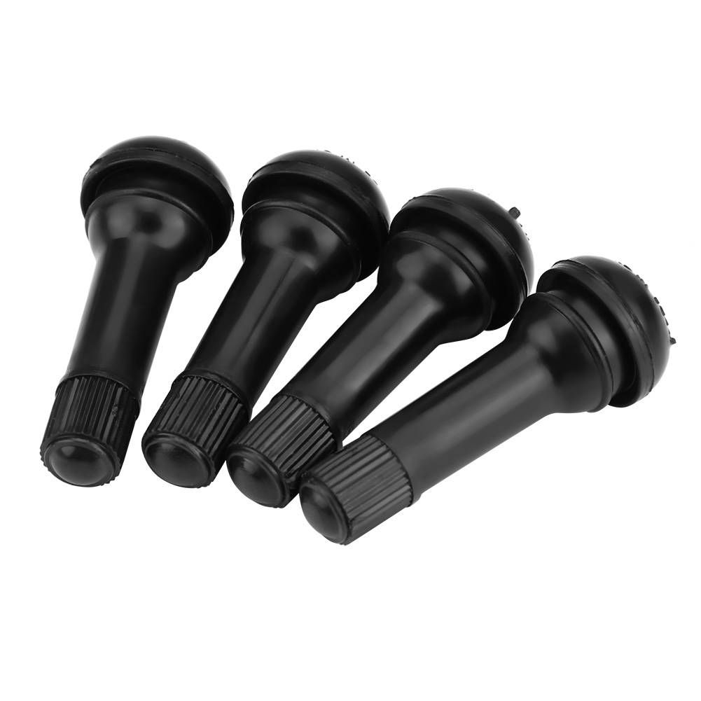 4Pcs Rubber TR414 Car Wheel Snap In Tubeless Tire Tyre