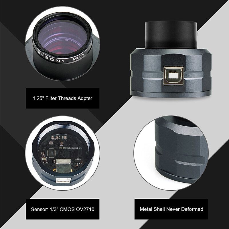 SVBONY SV105 1.25" Smart Webcam 2MP USB Electronic Eyepiece For
