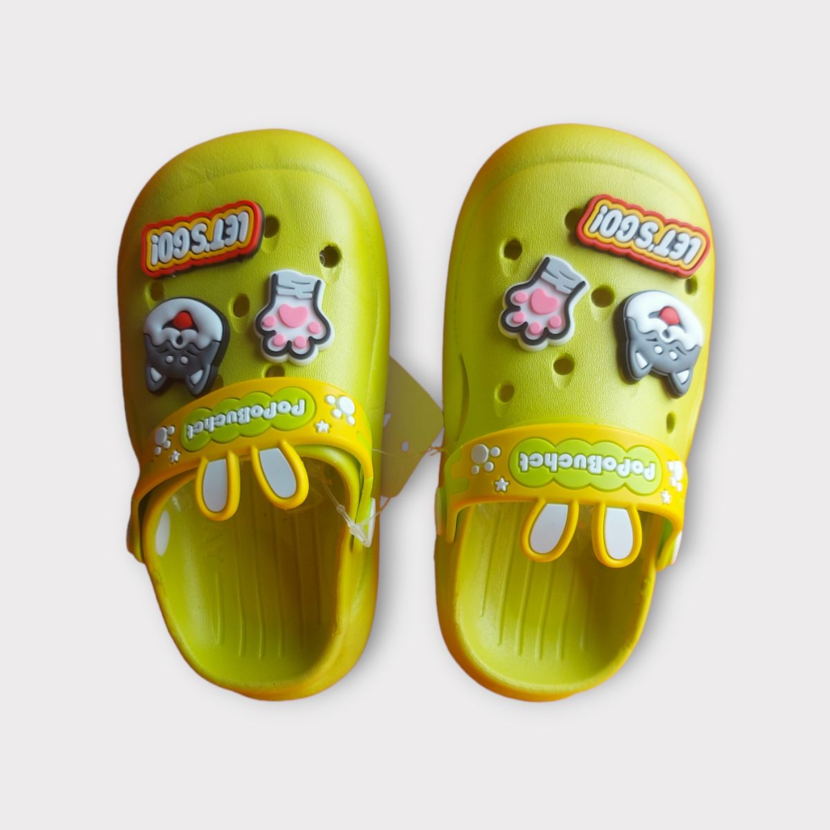 Character Boy Crocs- Lime Green