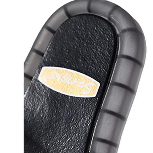 Children's Slippers Smiley Night Glowing Light-Black