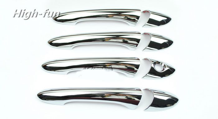 Accessories For 2011 CHROME TRIM 2014 2013 Hyundai Sonata Car COVER DOOR I45 2012 CAR MOLDING HANDLE
