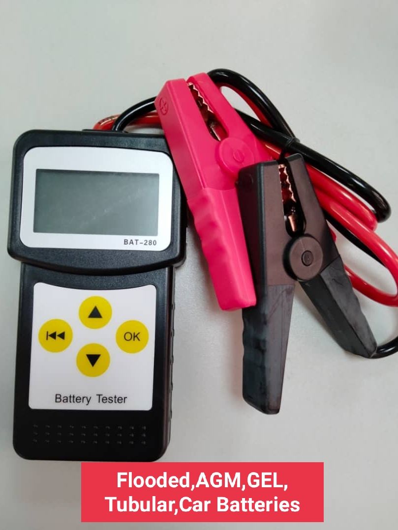 Battery Tester/Battery Analyzer With Usb Printer Cord