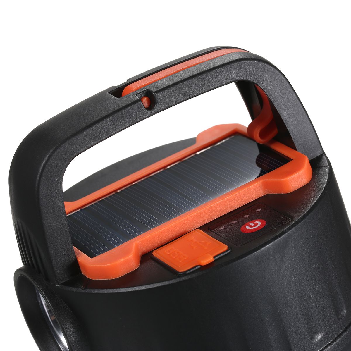 Solar LED Camping Lantern Rechargeable Tent Light Hanging