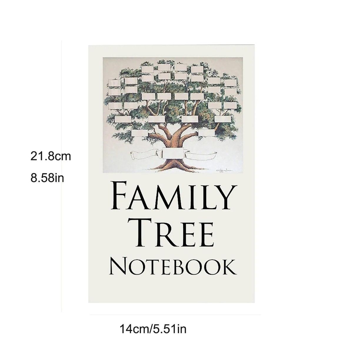 Family Tree Notebook-handwritten Ancestors' Memories To Write Into Personal Family History And Genealogy Office Supplies