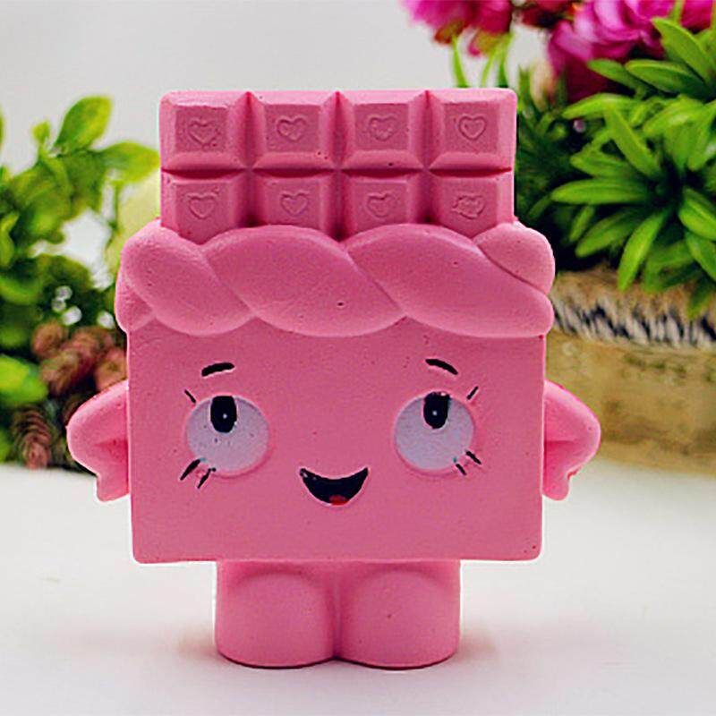 PU Simulation Of Chocolate Human Toy Squishy - Relief Toys