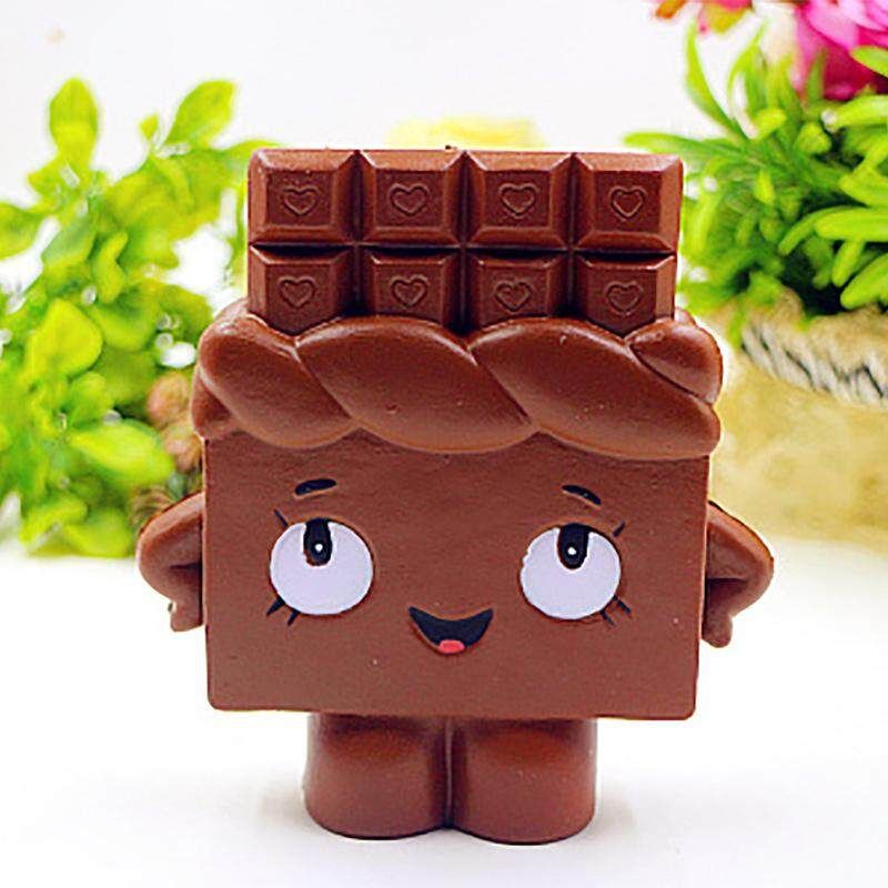 PU Simulation Of Chocolate Human Toy Squishy - Relief Toys