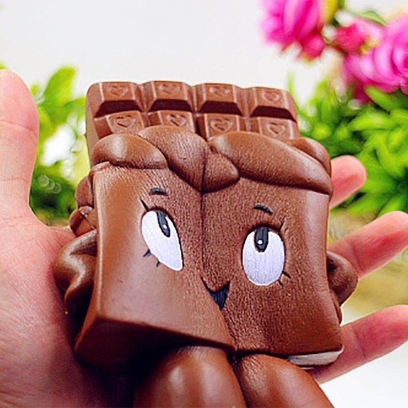 PU Simulation Of Chocolate Human Toy Squishy - Relief Toys