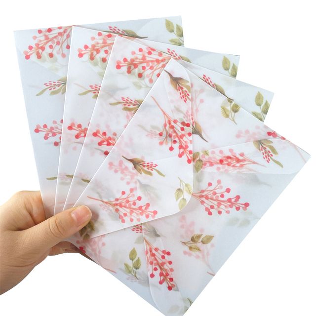 8pcs/lot Creative Four Seasons Sulfuric Acid Paper