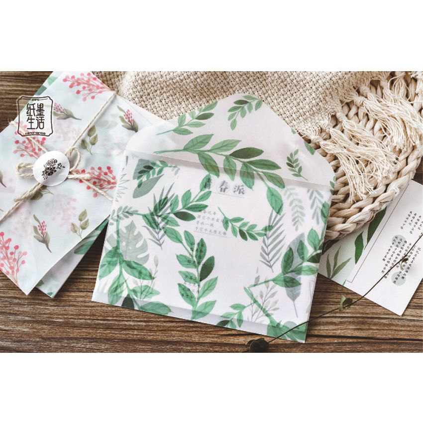 8pcs/lot Creative Four Seasons Sulfuric Acid Paper