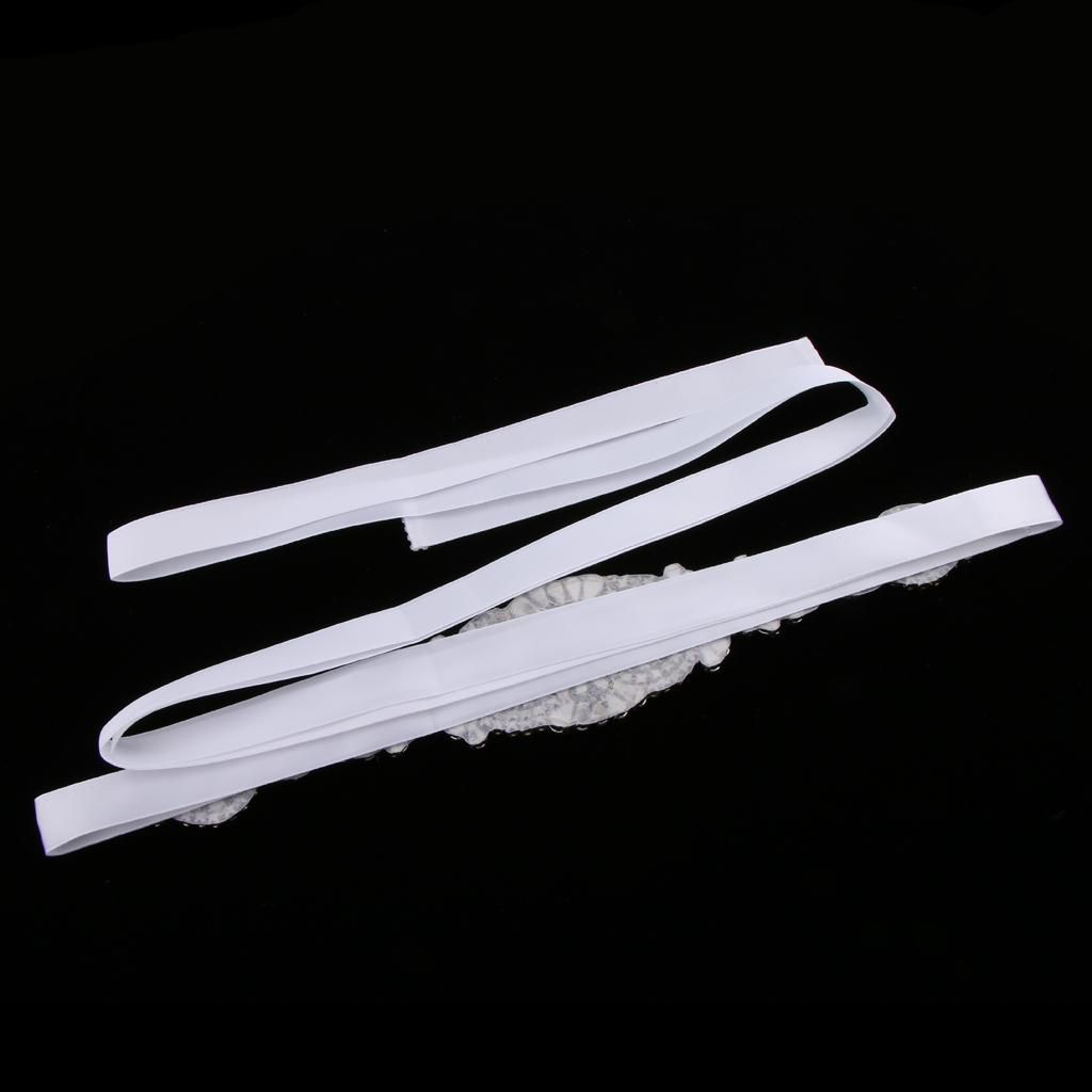 Luxury Crystal Rhinestone Wedding Dress Belt Diamante Bridal Shower K