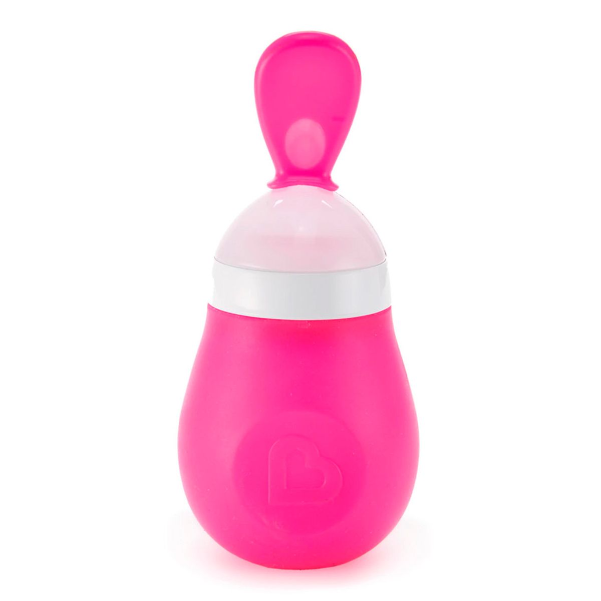 Squeeze Baby Food Dispensing Spoon 4m+ Pink