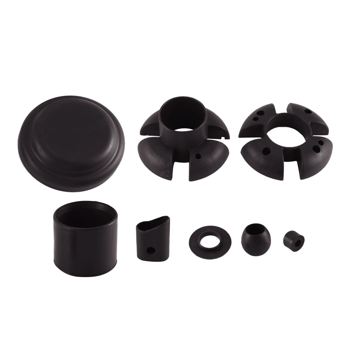Outdoor Courtyard Umbrella Accessories 4 Bone Pillar Plastic Accessories Umbrella Tray Chassis Rocker Umbrella Parts