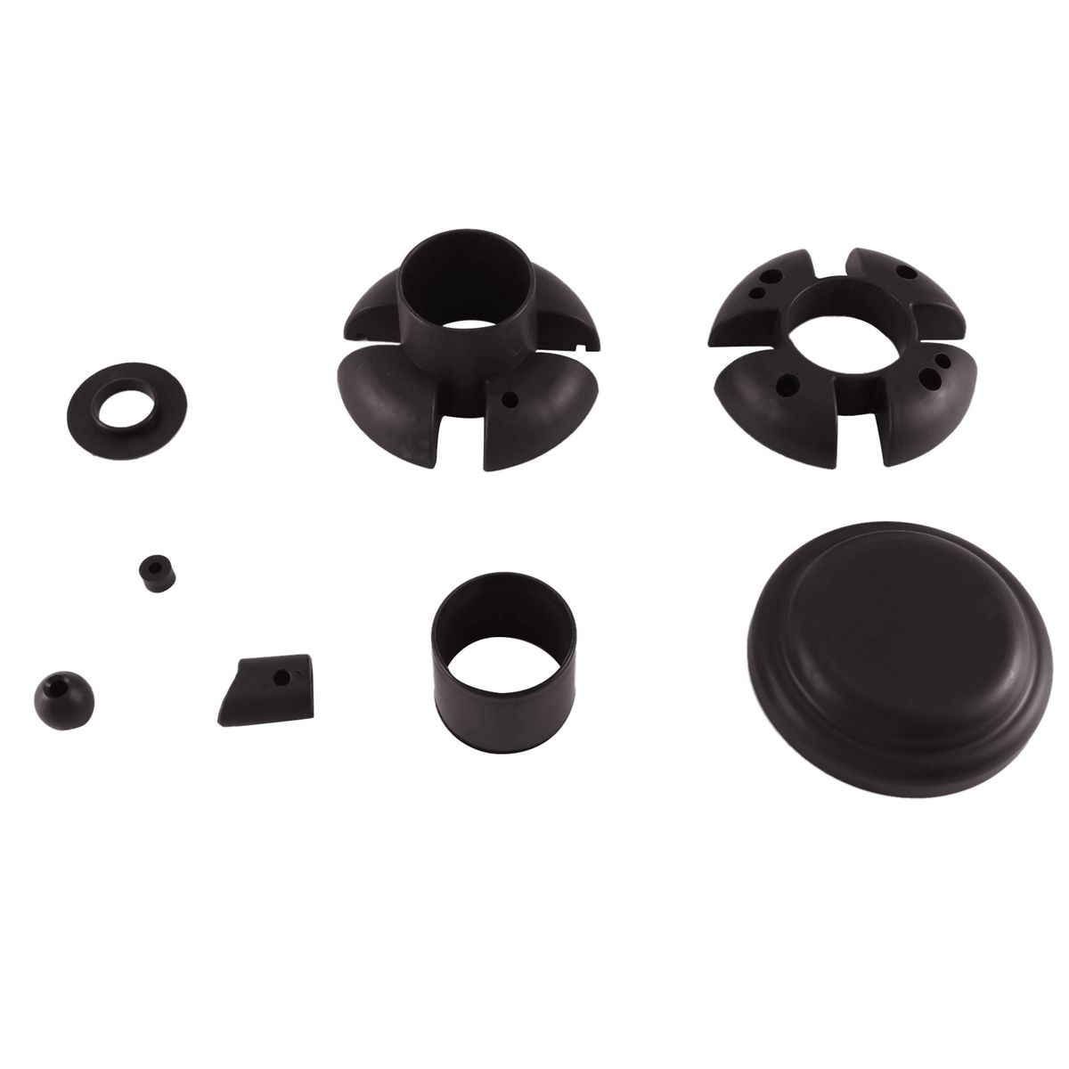 Outdoor Courtyard Umbrella Accessories 4 Bone Pillar Plastic Accessories Umbrella Tray Chassis Rocker Umbrella Parts