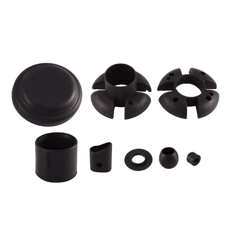 Outdoor Courtyard Umbrella Accessories 4 Bone Pillar Plastic Accessories Umbrella Tray Chassis Rocker Umbrella Parts